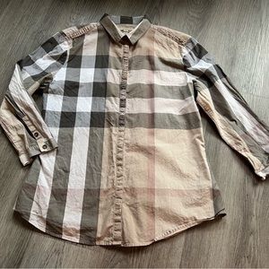 BURBERRY Brit 3/4 Sleeve Shirt